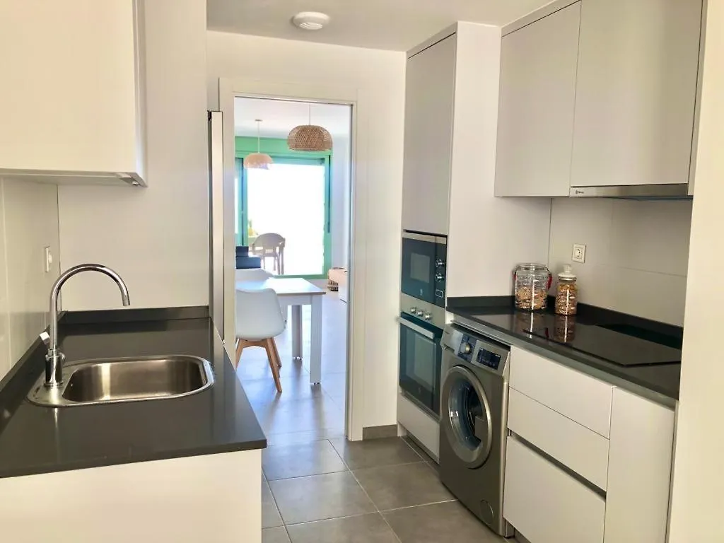 Apartamento En Mojacar En 1° Linea De Playa