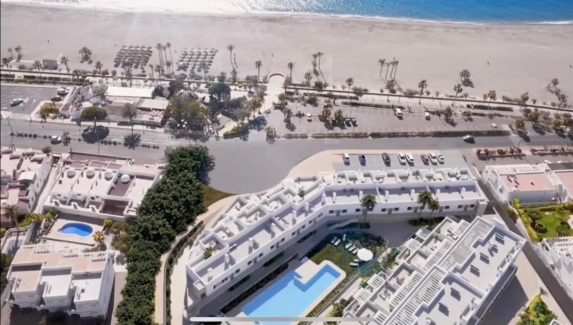 Apartamento En Mojacar En 1° Linea De Playa