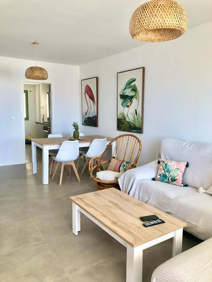 Apartamento en Mojácar en 1° línea de playa